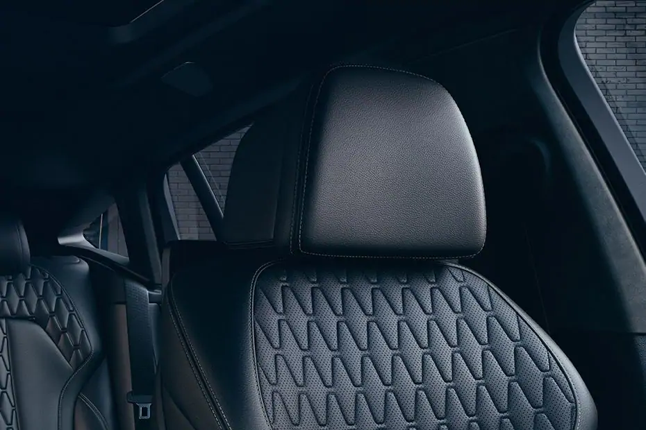 BMW X6 Front Seat Headrest View