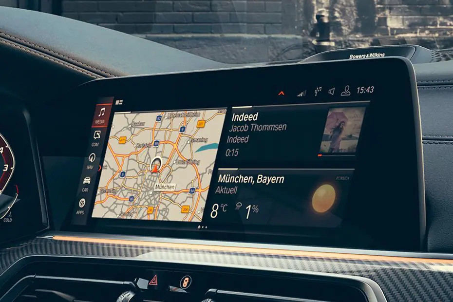 BMW X6 Gps Navigators View