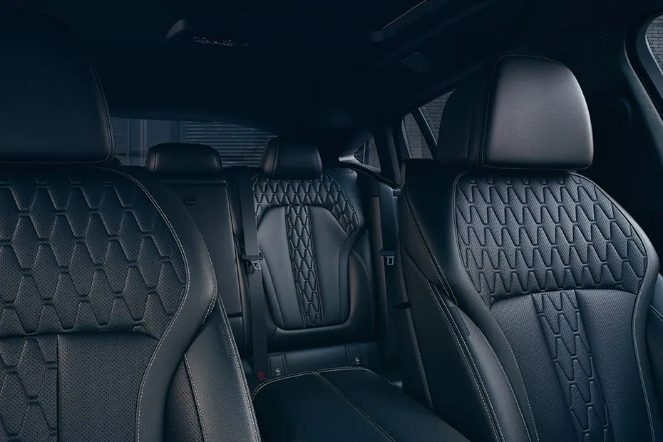 BMW X6 Rear Seats View