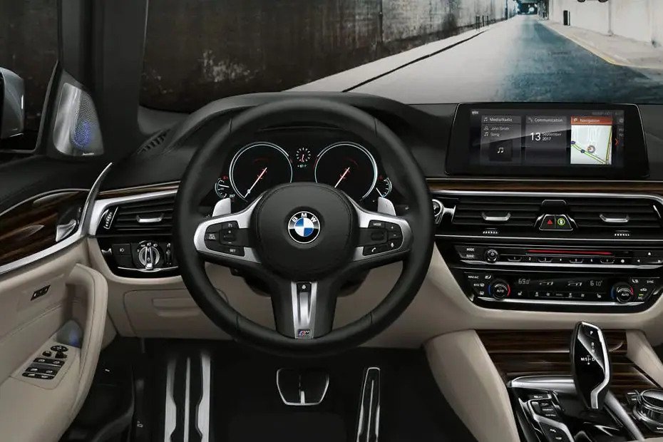 BMW 5 Series Sedan Steering Wheel