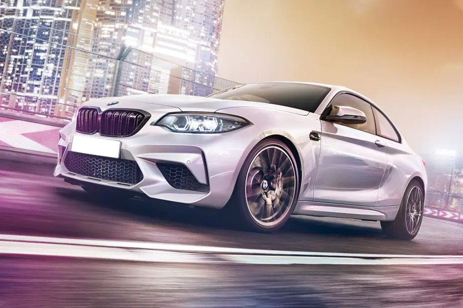 BMW M2 Coupe Front Deep Low Angle View