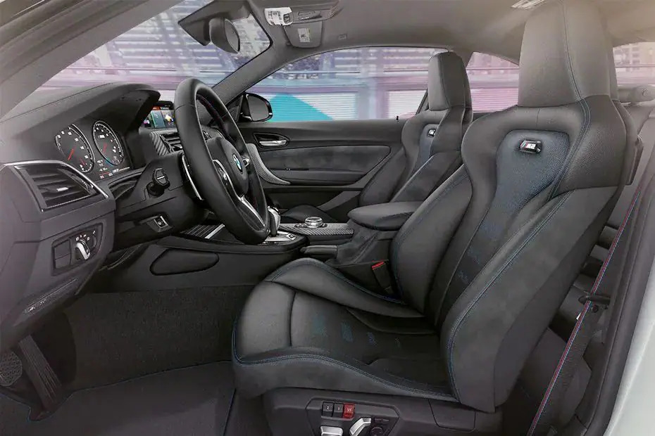 BMW M2 Coupe Door view of Driver seat