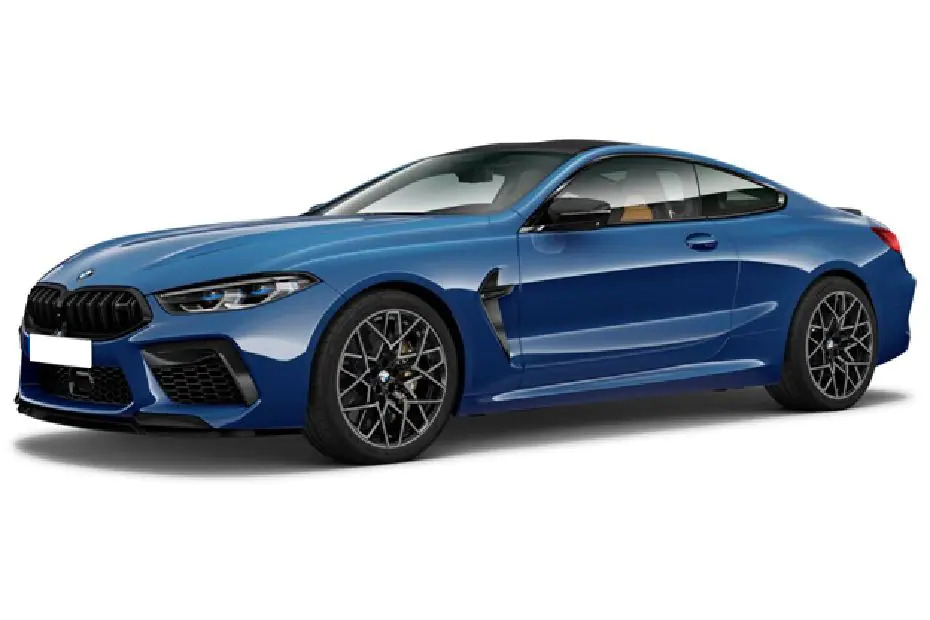 BMW M8 Coupe Sonic Speed Blue Metallic